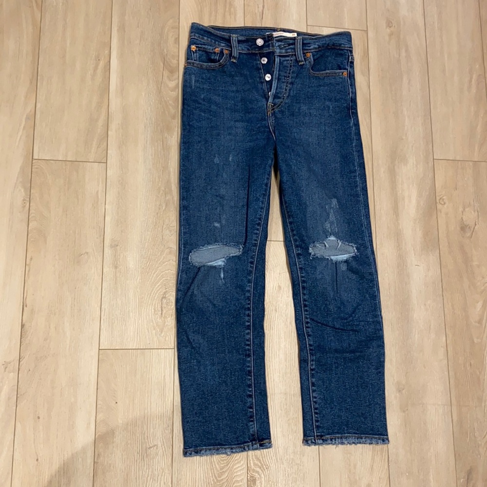 Levi’s straight wedgie jeans